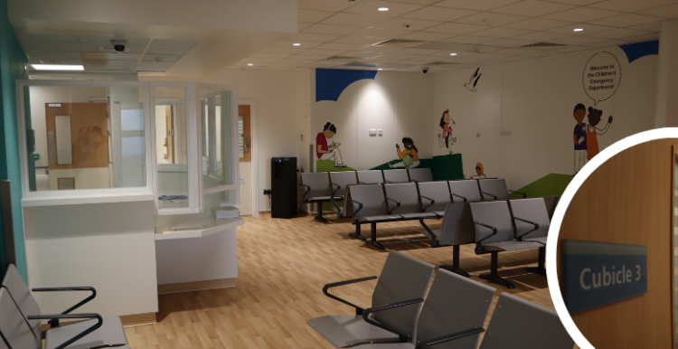 Photo of Children's A& E at UHCW
