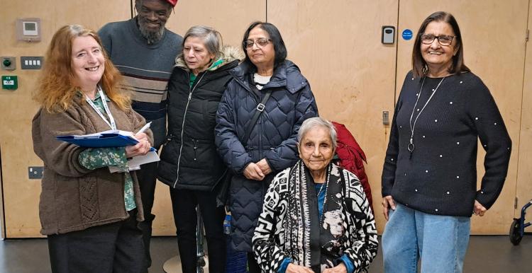 A group picture of people who attended Wellness Junction