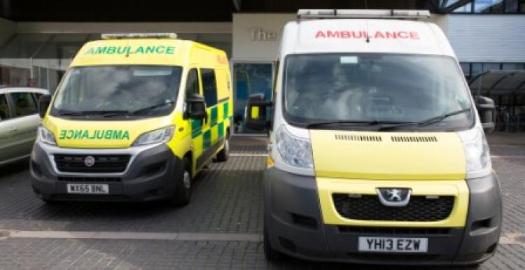 Photo of Two ambulances