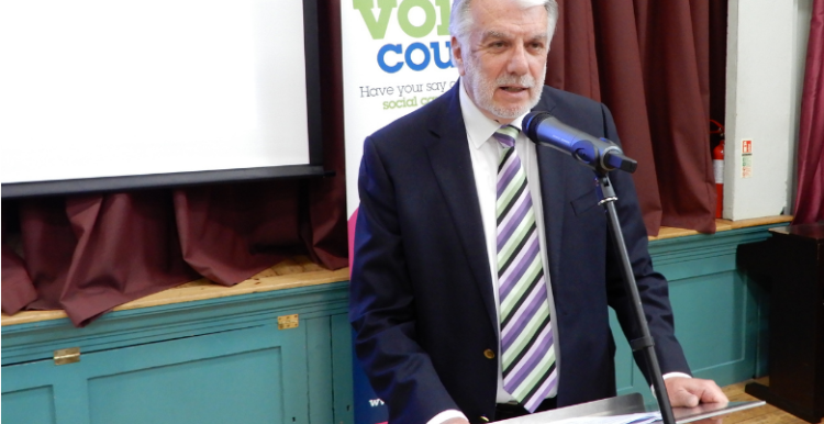 Stuart Linnell, Chair of Healthwatch Coventry