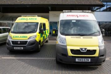 Photo of Two ambulances